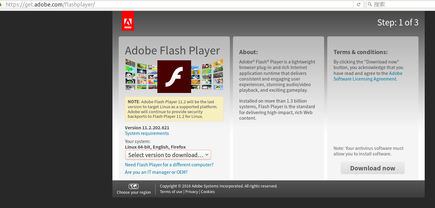 Ubuntu 16.04 下安装Firefox的Flash插件Ubuntu 16.04 下安装Firefox的Flash插件
