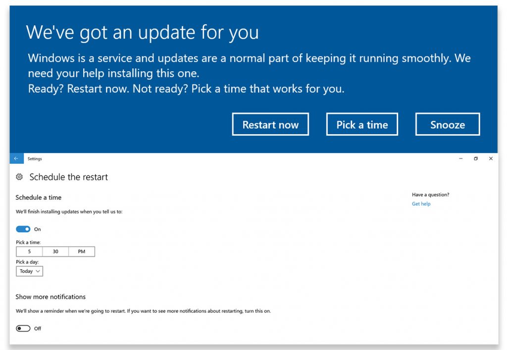 Creators Update 后 Windows 10 终于不会自说自话更新、重启了 