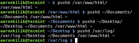 高效的浏览 Linux 目录结构：pushd和popd命令高效的浏览 Linux 目录结构：pushd和popd命令