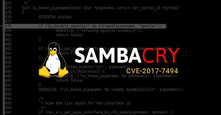 Linux 系統中修復 SambaCry 漏洞（CVE-2017-7494）