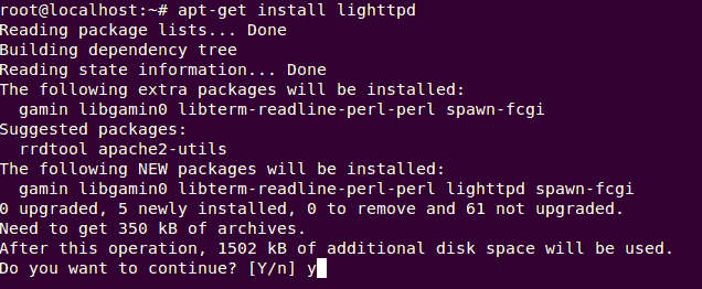 在 Linux 中安装 Lighttpd Web 服务器在 Linux 中安装 Lighttpd Web 服务器