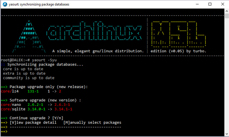 Windows 的 Linux 子系统之 Arch Linux