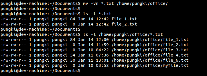 Linux -mv命令的10个实用例子Linux -mv命令的10个实用例子