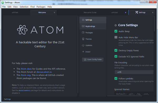 Atom 1.13版本带来的哪些改变？Atom 1.13版本带来的哪些改变？