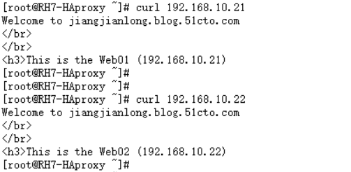 RHEL 7配置HAProxy实现Web负载均衡RHEL 7配置HAProxy实现Web负载均衡