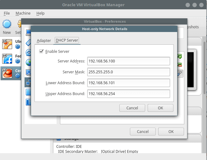 如何配置 VirtualBox 中的客户机与宿主机之间的网络连接