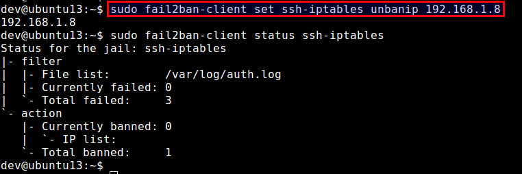 使用 fail2ban 防御 SSH 服务器的暴力破解使用 fail2ban 防御 SSH 服务器的暴力破解