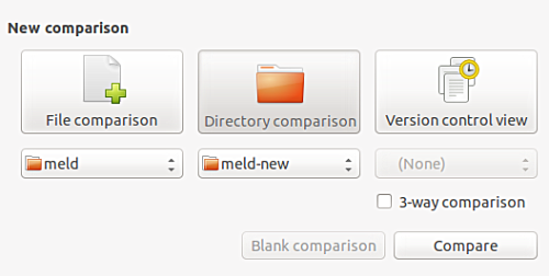 如何在Linux上使用Meld比较文件夹