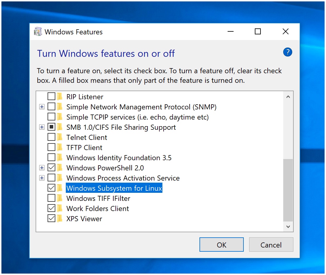 如何在 Windows 10 上开启 Linux子系统如何在 Windows 10 上开启 Linux子系统