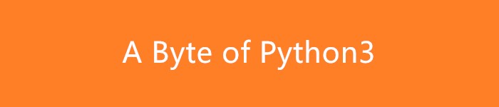 《A Byte of Python3(简明Python中文版)》pdf电子书免费下载