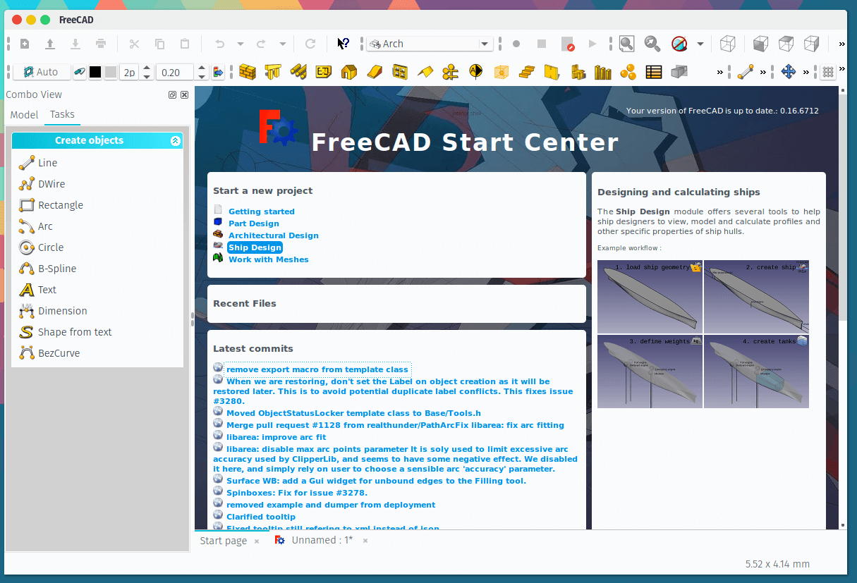 3D Design Software under Linux - FreeCAD 3D Design Software under Linux - FreeCAD