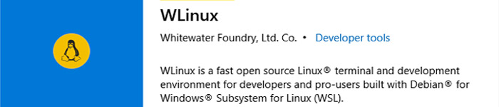 专为Windows10子系统创建的Linux发行版-WLinux