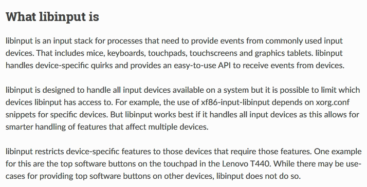 Libinput 1.13 RC2发布Libinput 1.13 RC2发布