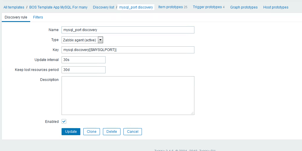 マルチインスタンスZABBIX監視MySQLのモニタリングのmysql ZABBIXを使用する方法どのようにマルチインスタンス