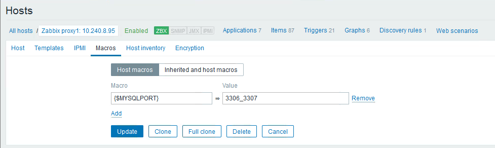 如何用zabbix監控mysql多例項如何用zabbix監控mysql多例項