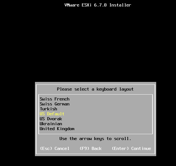 虛擬化作業系統ESXi 6.7安裝配置詳細步驟圖文虛擬化作業系統ESXi 6.7安裝配置詳細步驟圖文