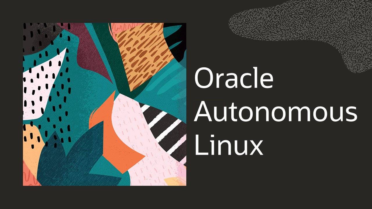 完全自主的Oracle Autonomous Linux操作系统完全自主的Oracle Autonomous Linux操作系统