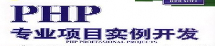 《PHP专业实例开发》pdf电子书免费下载