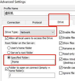 将Linux中的目录映射到Windows系统将Linux中的目录映射到Windows系统