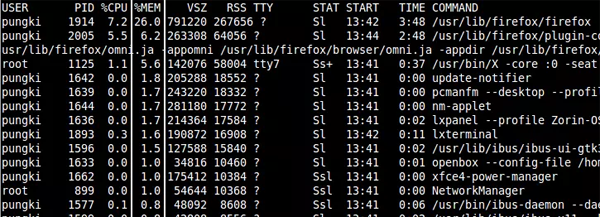 Linux下的进程分析–PSLinux下的进程分析–PS