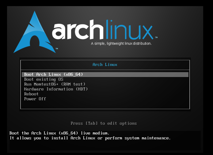 虚拟机中如何安装Arch Linux操作系统虚拟机中如何安装Arch Linux操作系统