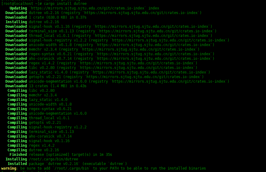 Dutree – Linux上的命令行磁盘使用情况分析工具Dutree – Linux上的命令行磁盘使用情况分析工具