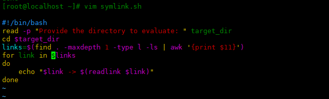 Bash 脚本实例：获取符号链接的目标位置Bash 脚本实例：获取符号链接的目标位置