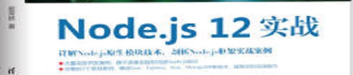 《Node.js 12实战》pdf电子书免费下载