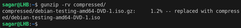 Linux 中相对比较小众的命令：gunzipLinux 中相对比较小众的命令：gunzip