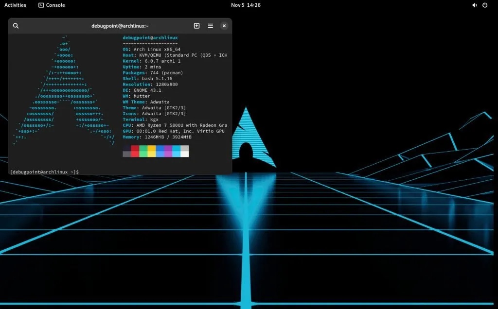 在 Arch Linux 中安装 GNOME 桌面所需步骤介绍在 Arch Linux 中安装 GNOME 桌面所需步骤介绍