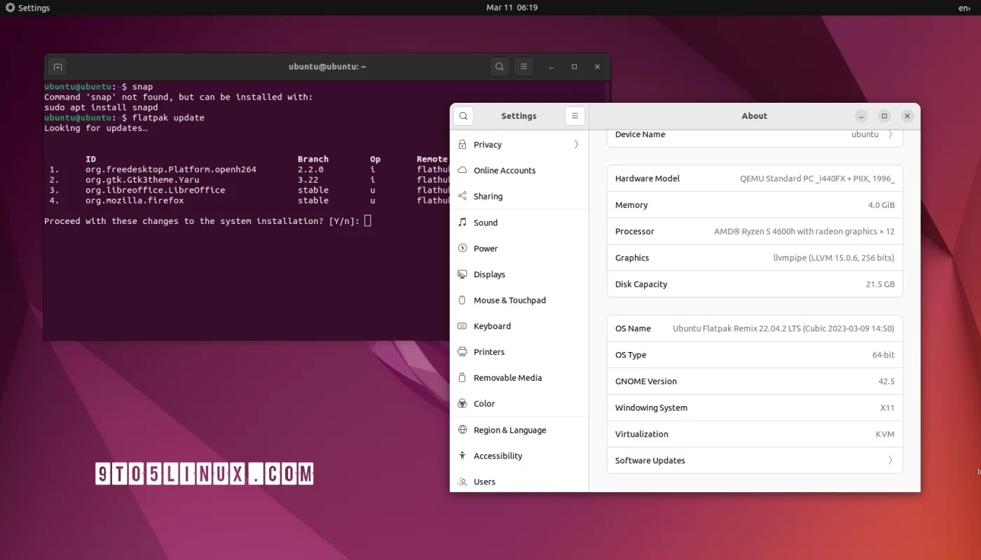 迎接Ubuntu Flatpak Remix，预装了Flatpak支持的Ubuntu迎接Ubuntu Flatpak Remix，预装了Flatpak支持的Ubuntu