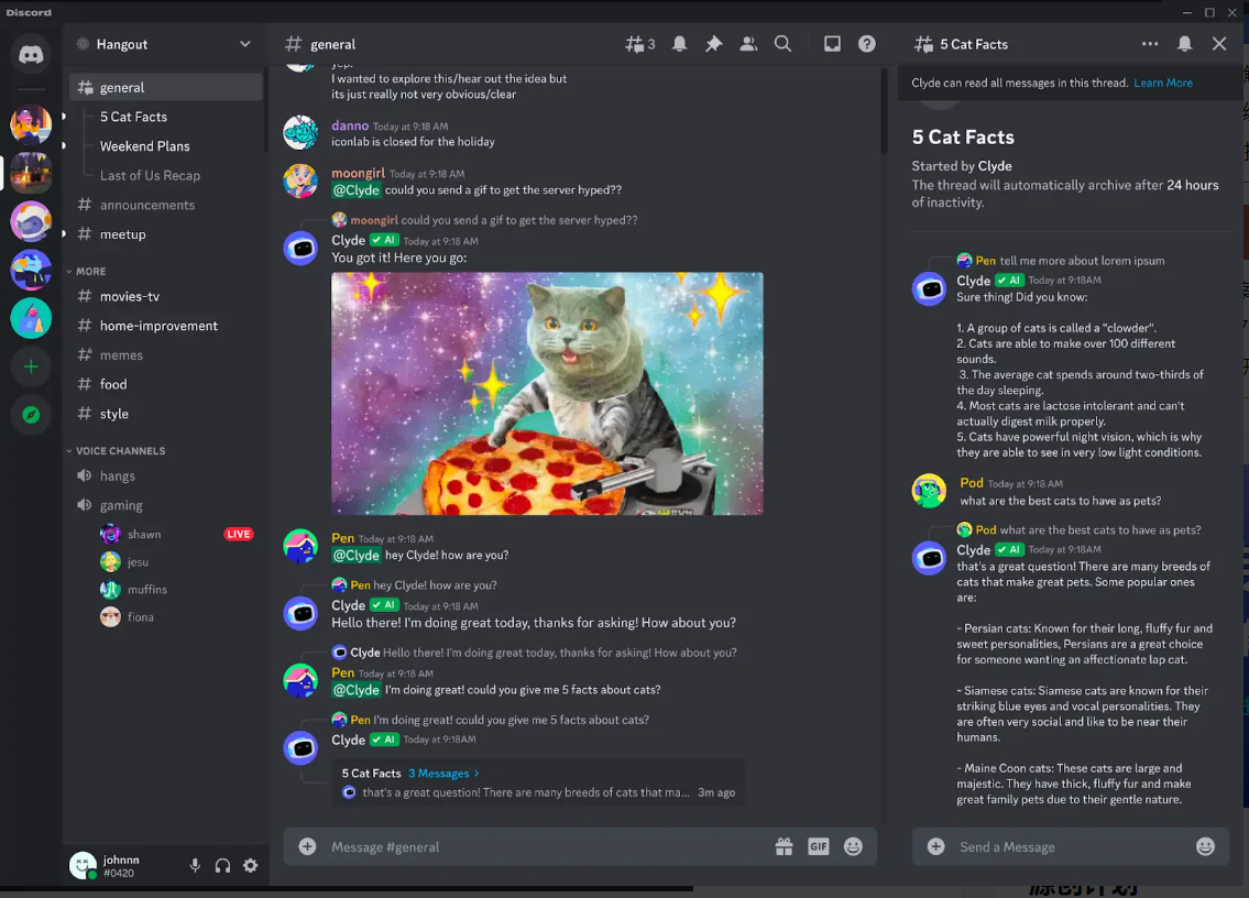 Discord 推出多种新的 AI 功能Discord 推出多种新的 AI 功能