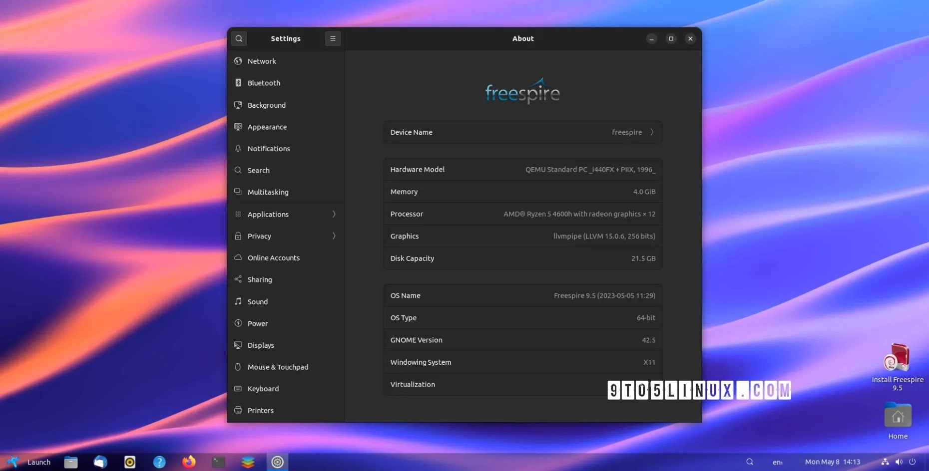 Freespire开发团队近日宣布了Freespire 9.5的发布和普及Freespire开发团队近日宣布了Freespire 9.5的发布和普及