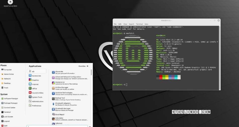 Linux Mint 21.2“Victoria”Beta 发布Linux Mint 21.2“Victoria”Beta 发布