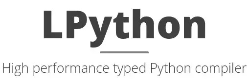 Python 编译器LPythonPython 编译器LPython
