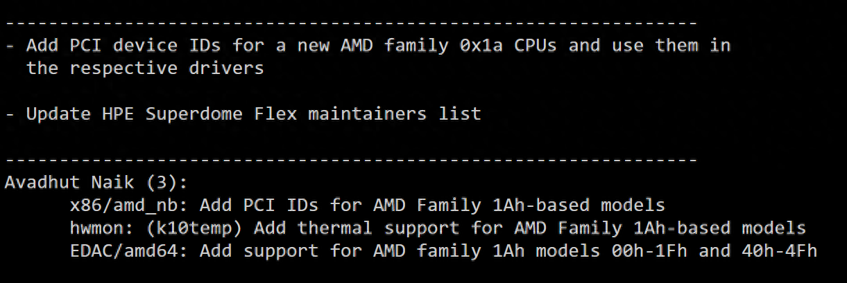 AMD 下一代 Zen 5 CPU 获得 Linux 6.6 的初步支持AMD 下一代 Zen 5 CPU 获得 Linux 6.6 的初步支持