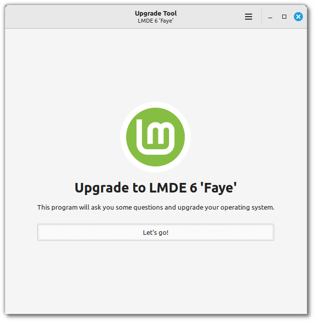 Linux Mint Debian 版本 6 “Faye” 来了！Linux Mint Debian 版本 6 “Faye” 来了！