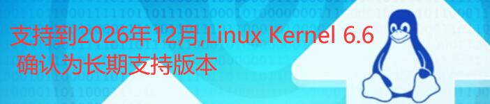 支持到2026年12月,Linux Kernel 6.6 确认为长期支持版本